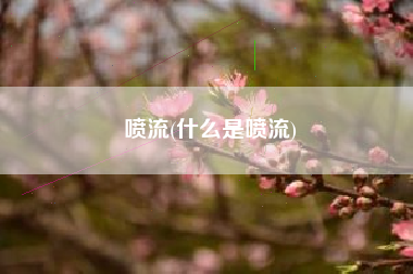 喷流，什么是喷流？